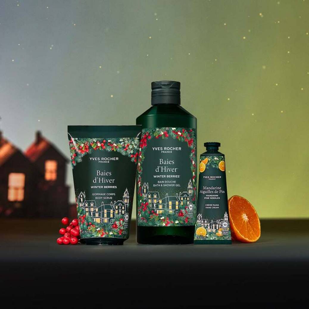 Gel-Peeling Winterbeeren