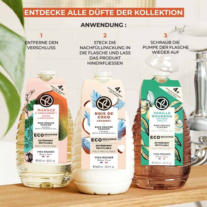 Nachfüllpack Duschgel Mango & Koriander