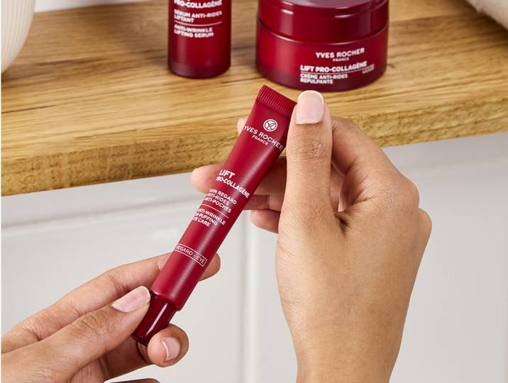 Hande Frauen Lift Pro Collagen Augenpflege