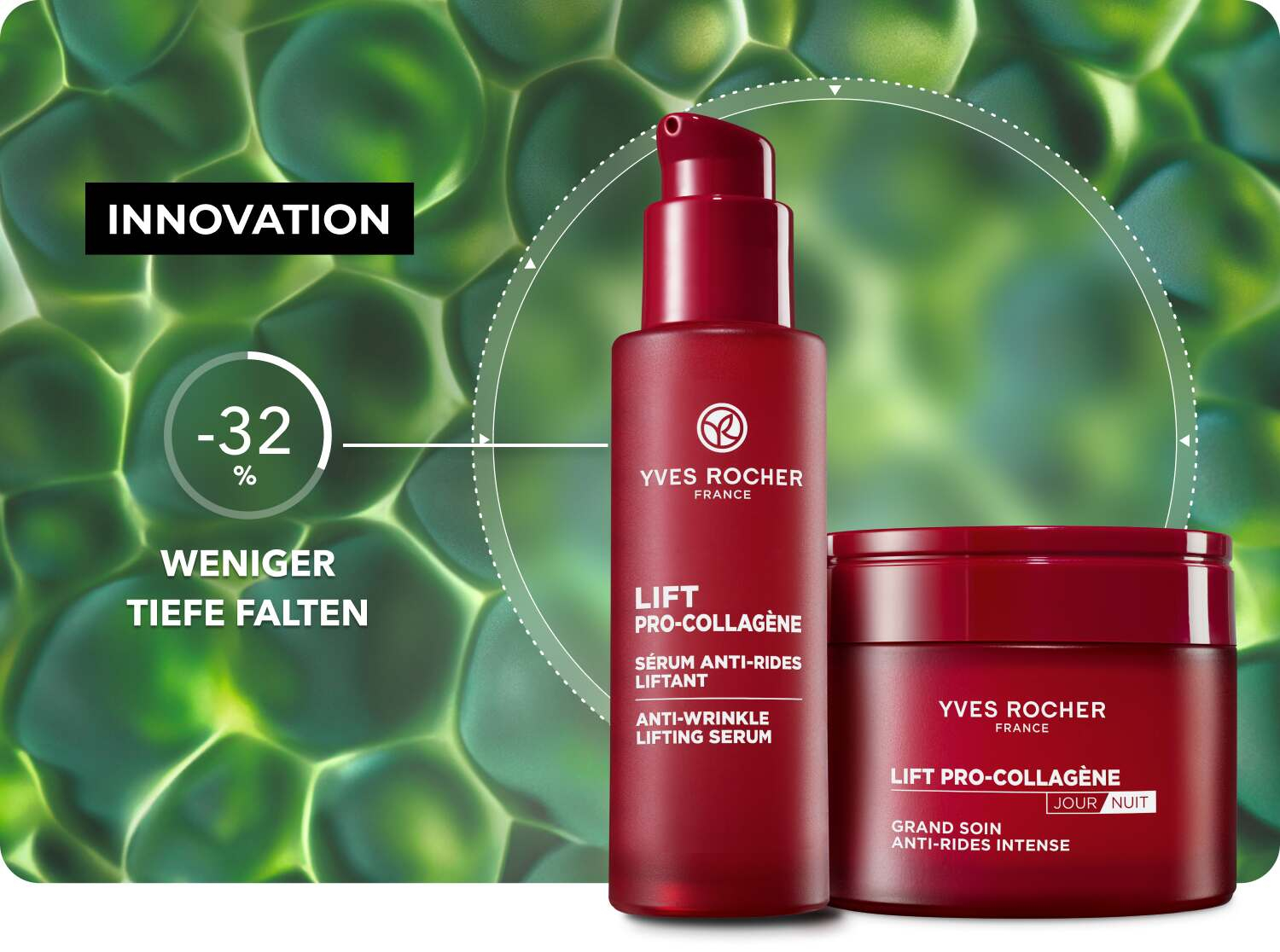 Produkte der Lift Pro-Collagen-Reihe