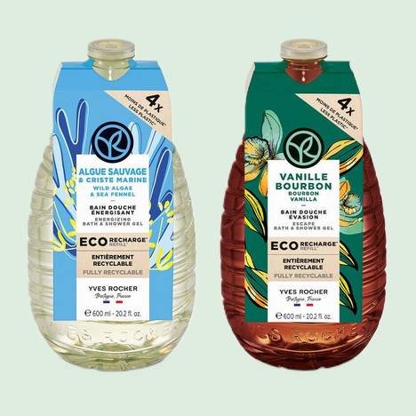 Duo Eco-Recharge Bain Douche - Vanille & Algues