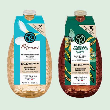 Duo Eco-Recharge Bain Douche - Monoi & Vanille
