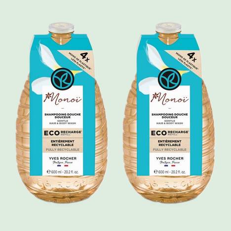 Duo Eco-Recharge Shampooing-Douche Monoï