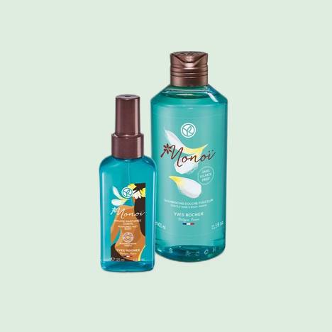 Set Monoi Shampooing-Douche & Brume Parfumée