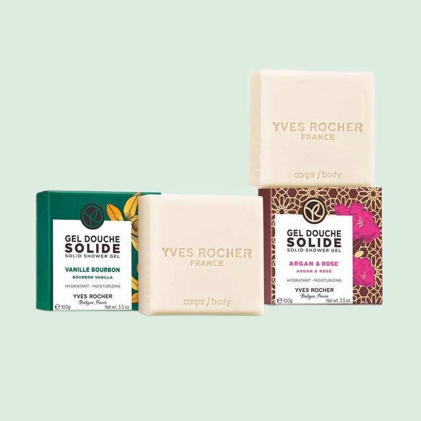 Duo de Gels Douche Solides Hydratants & Réconfortants