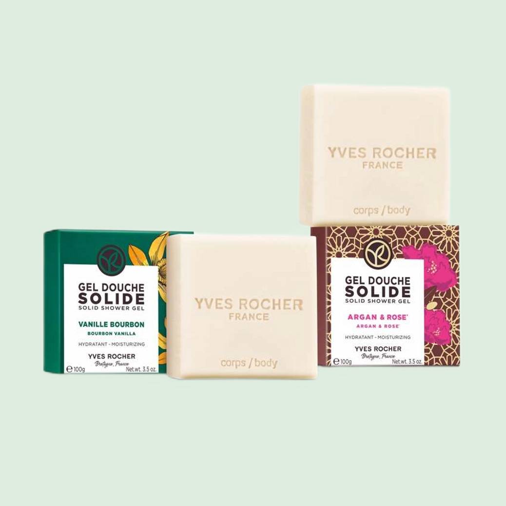 Duo feste Duschgele Argan & Vanille