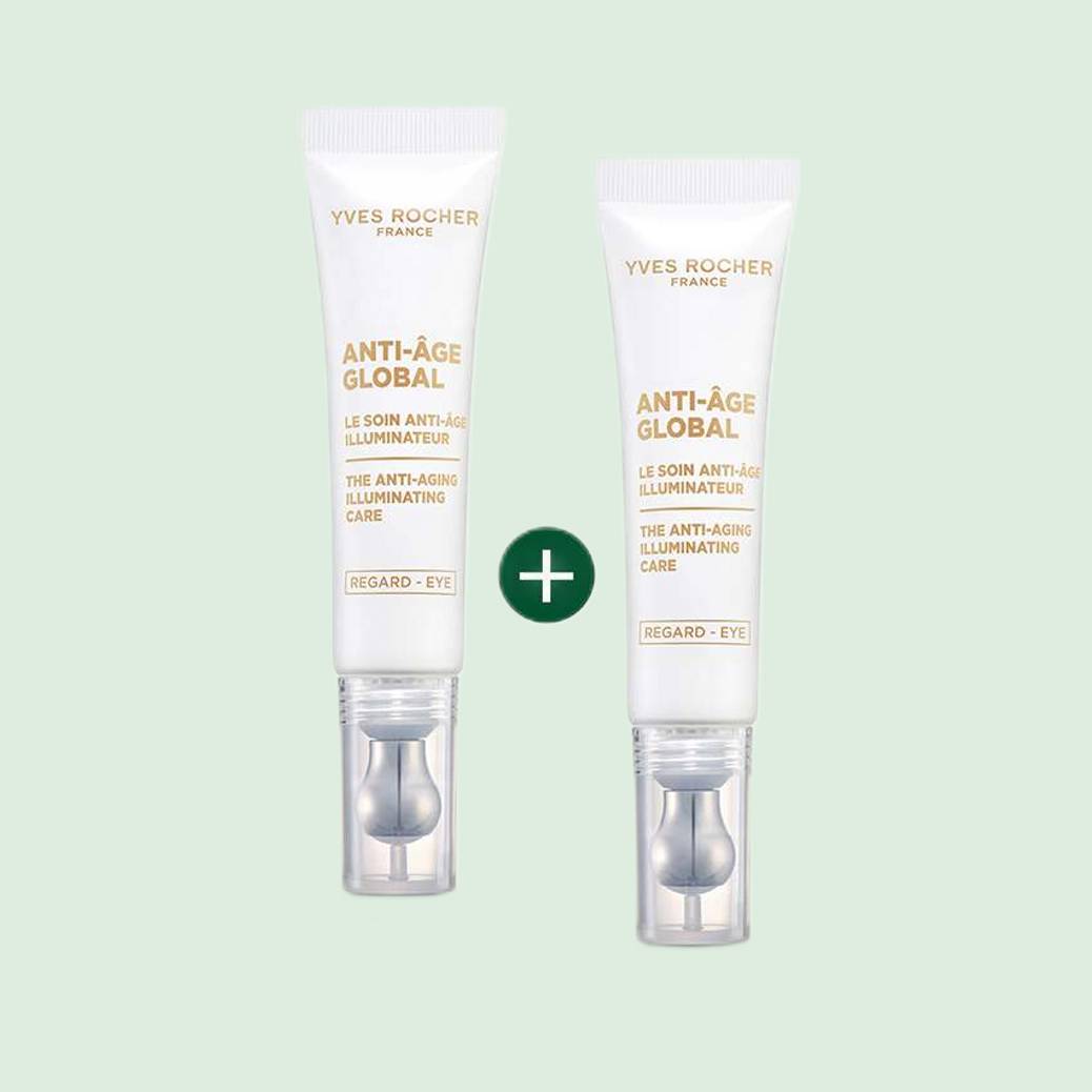 1+1 Augen-Pflege Anti Âge Global