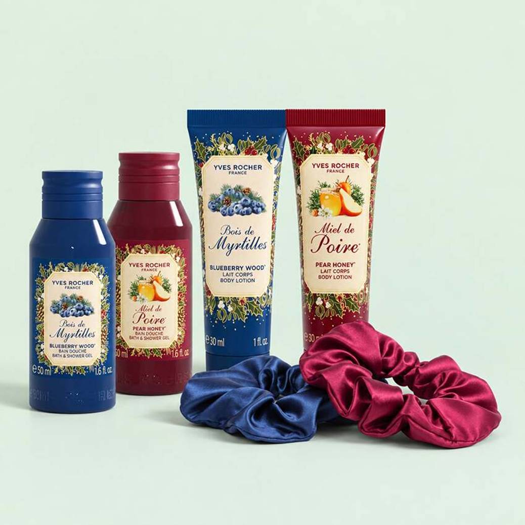 Coffret Corps – Bois de Myrtilles & Miel de Poire