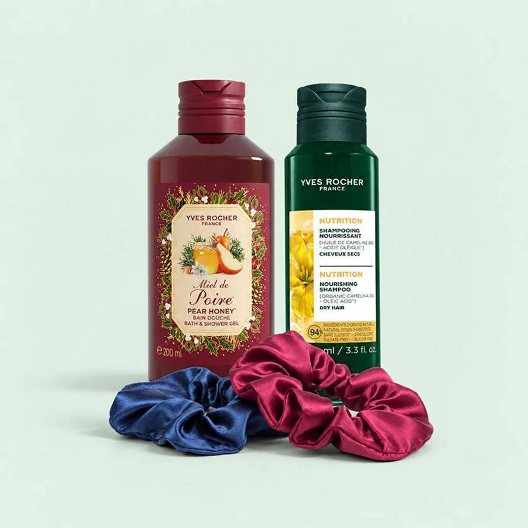 Coffret Douche & Cheveux – Miel de Poire