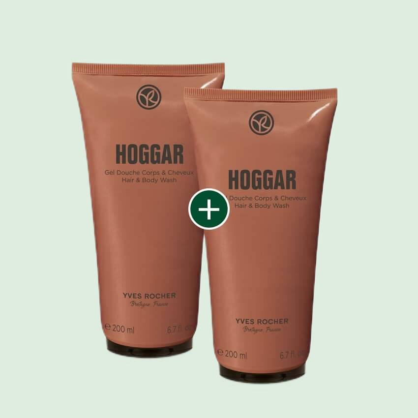1+ 1 Gel Douche Corps et Cheveux Hoggar 200ml